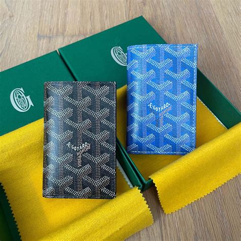 goyard men card|goyard saint pierre card holder.